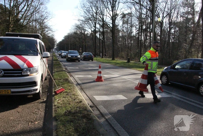 Auto's zwaarbeschadigd bij kop-staartbotsing