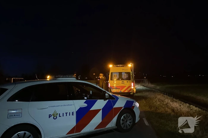 Traumahelikopter landt voor eenzijdig ongeval