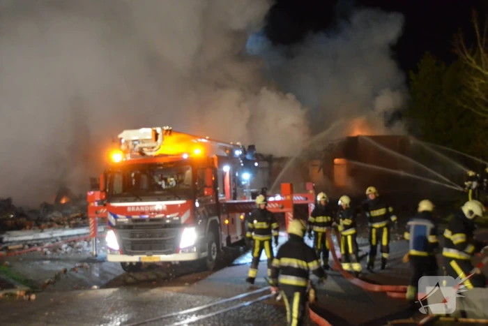 Evacuaties na brand in kringloopwinkel
