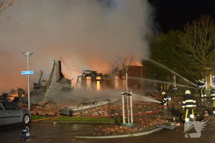 Evacuaties na brand in kringloopwinkel