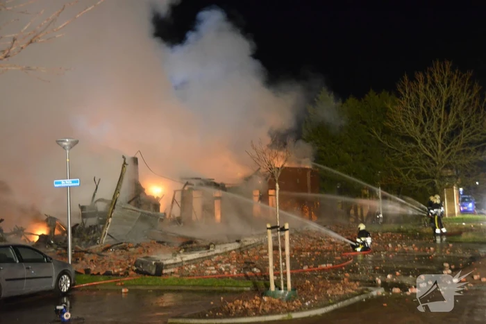 Evacuaties na brand in kringloopwinkel