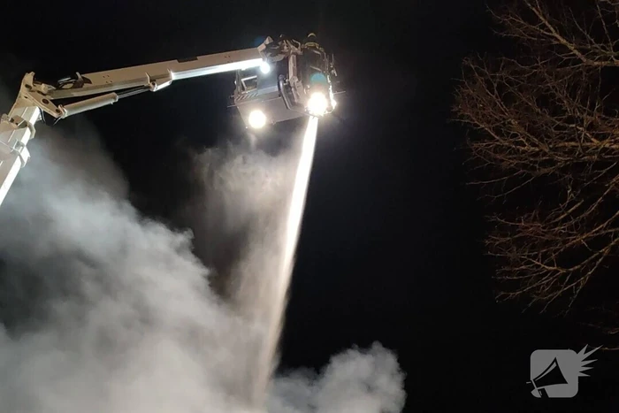 Evacuaties na brand in kringloopwinkel