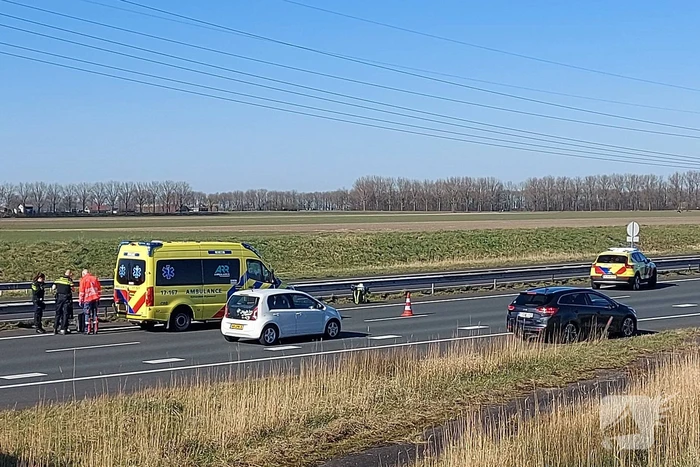Gewonde bij ongeval op snelweg