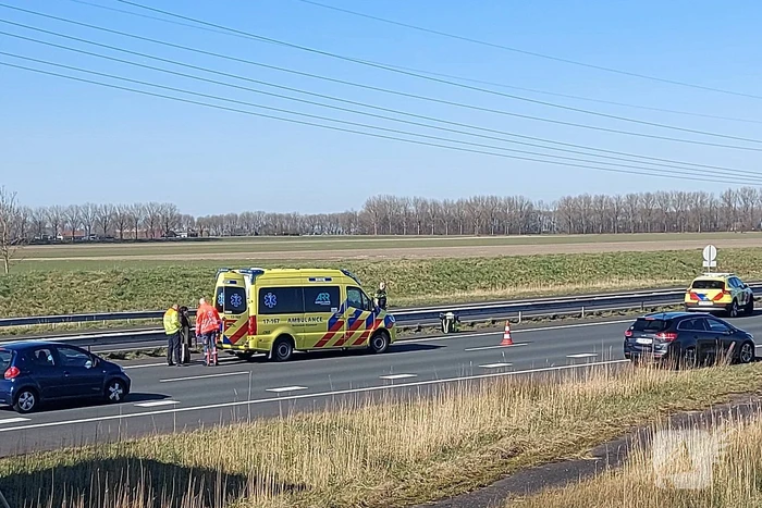 Gewonde bij ongeval op snelweg