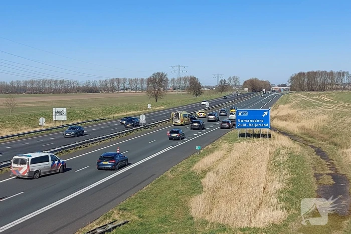 Gewonde bij ongeval op snelweg