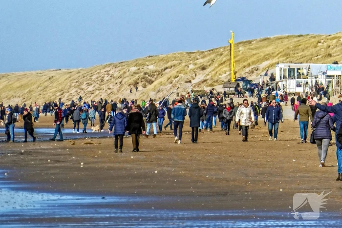 Grote drukte aan de kust
