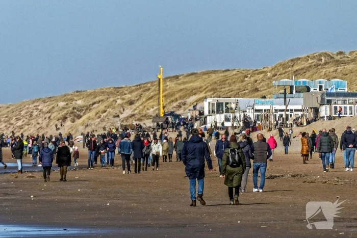 Grote drukte aan de kust