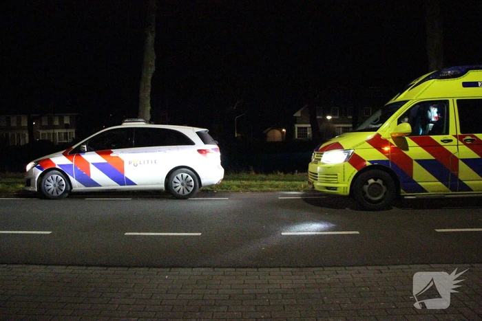 Carnavalsvierder valt in het water tijdens plasje plegen