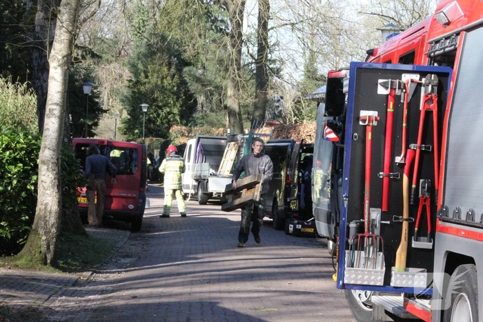 Gaslekkage geraakt bij slaan van paaltje