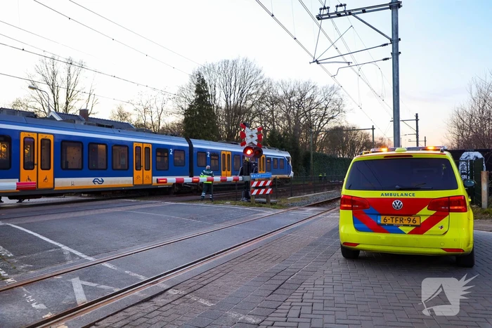 Aanrijding met trein op spoorwegovergang
