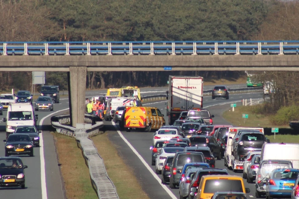 Rijksweg A28 R 53,3 112 melding Harderwijk 