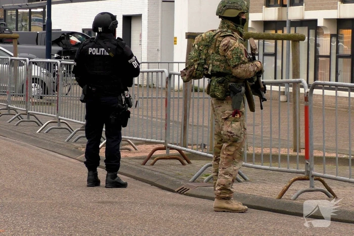 Militairen bewaken extra beveiligde rechtbank inzake Marengo-proces