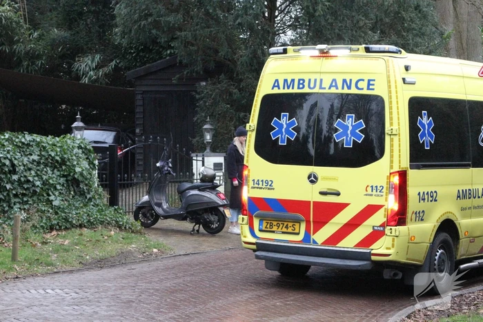 Scooterrijder gewond bij ongeval