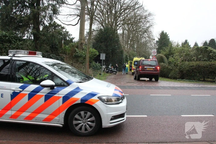 Scooterrijder gewond bij ongeval