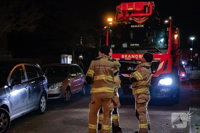 Brandende kaars aangezien voor woningbrand
