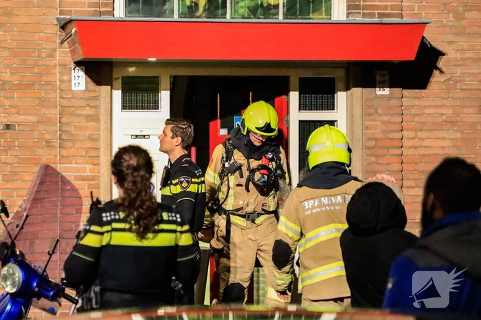Brandende kaars aangezien voor woningbrand