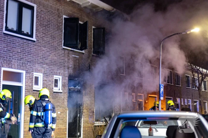 Woning volledig uitgebrand