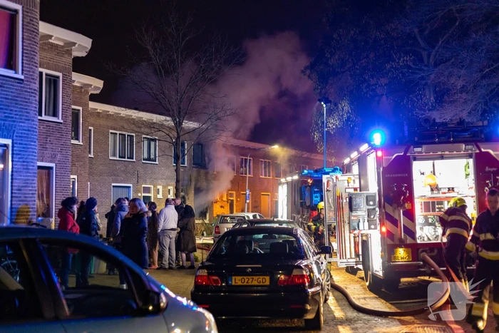 Woning volledig uitgebrand
