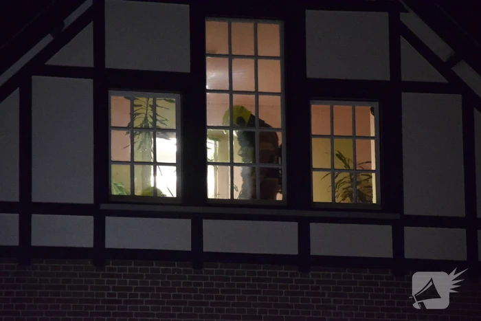 Brand op dak door werkzaamheden