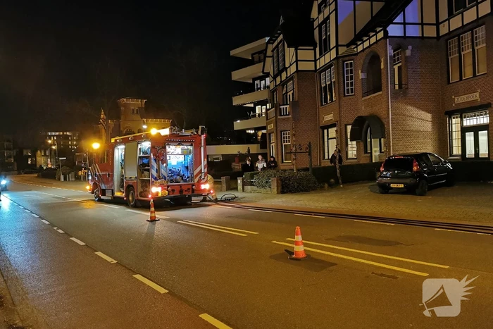 Brand op dak door werkzaamheden