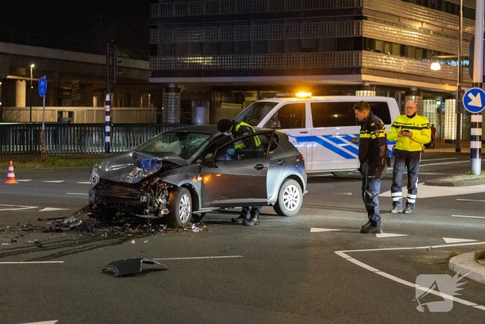 Veel schade bij ongeval op kruising