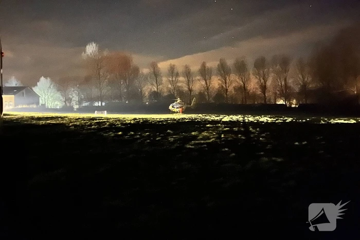 Traumahelikopter voor ernstig incident op vakantiepark