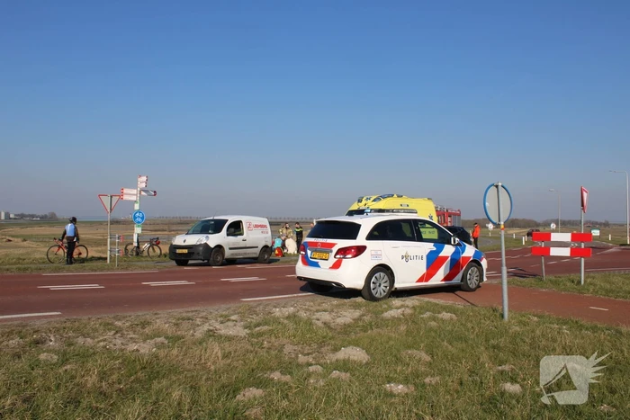 Wielrenner gereanimeerd na valpartij