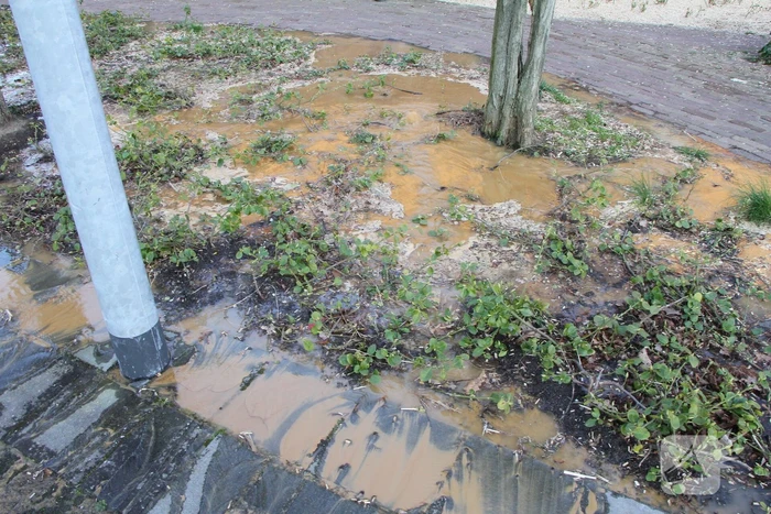 Flinke waterlekkage bij Moeselkapel
