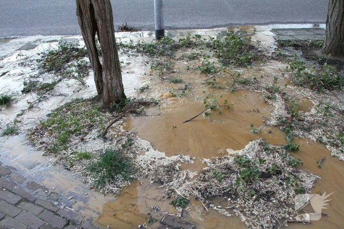 Flinke waterlekkage bij Moeselkapel
