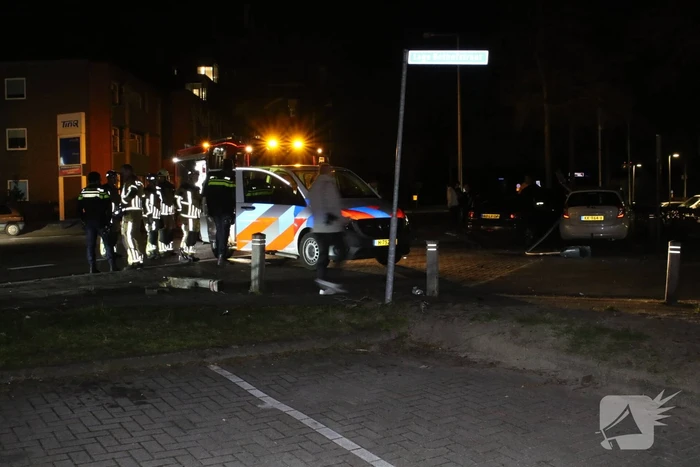 Enorme ravage na botsing, bestuurder aangehouden