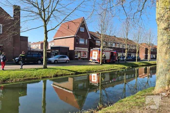 Auto zwaar beschadigd vanwege brand