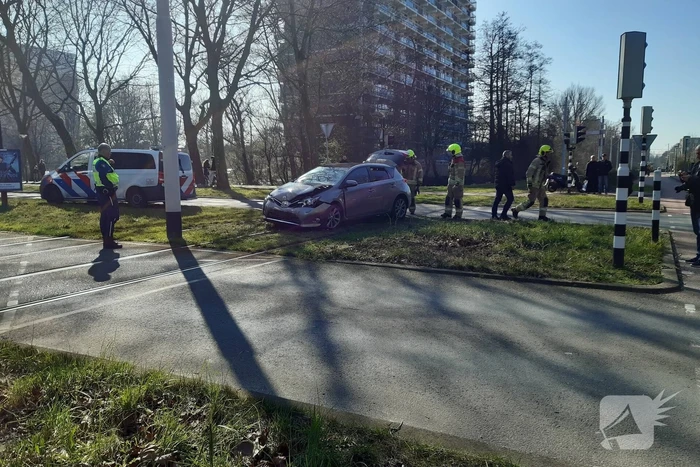 Ongeval tussen personenauto en tram