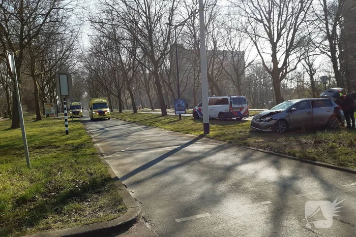 Ongeval tussen personenauto en tram