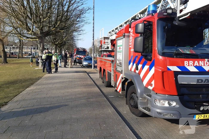 Fiets in het water zorgt voor inzet hulpdiensten