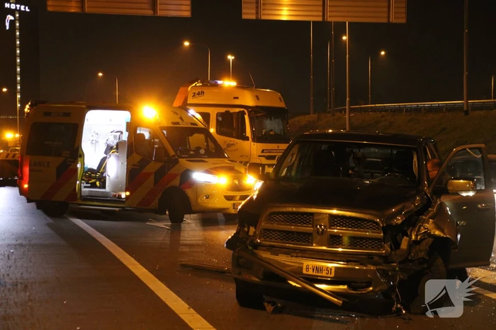 Drie voertuigen betrokken bij ongeval op snelweg