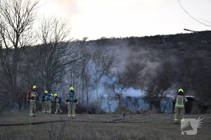 Stacaravan uitgebrand in duingebied