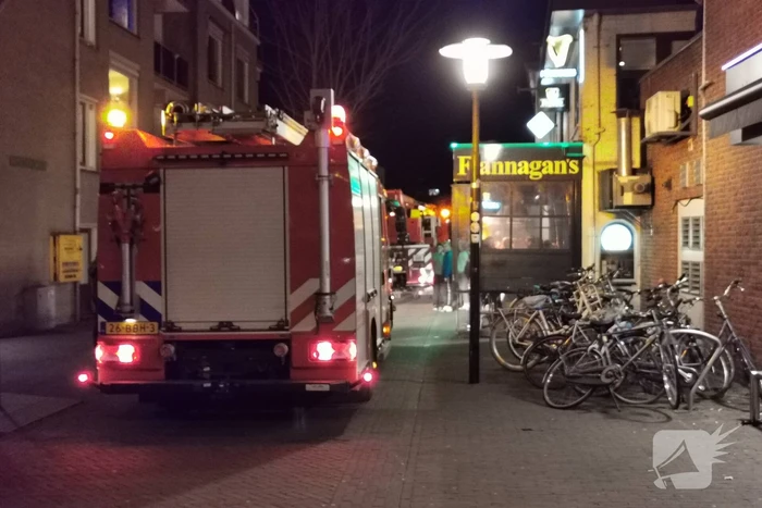 Flannagan's Irish Pub ontruimd vanwege rookontwikkeling