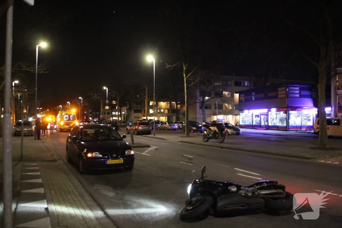 Motorrijder gewond na ongeval