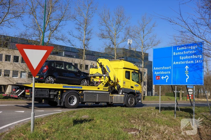 ongeval bisschopsweg - n414 r 0,5 baarn