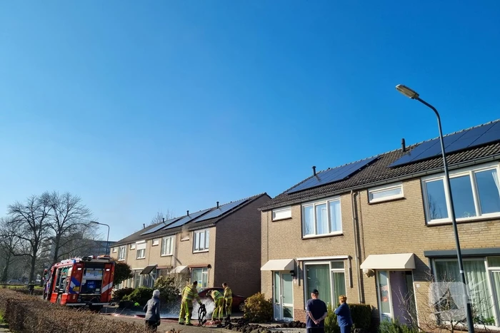 Brand ontstaan door zonnepanelen