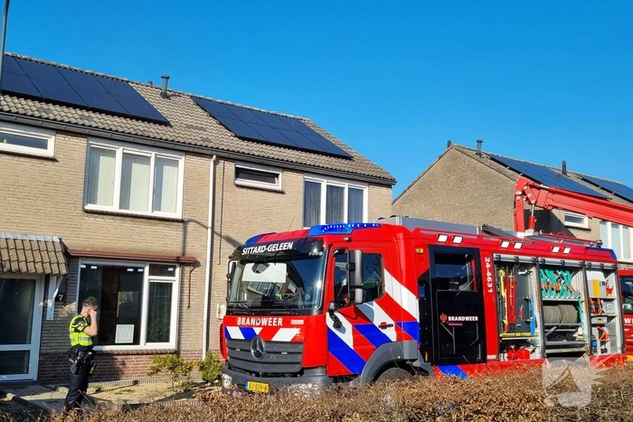 Brand ontstaan door zonnepanelen