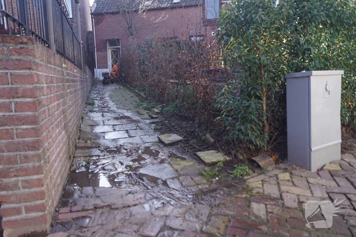 Waterlekkage door leidingbreuk