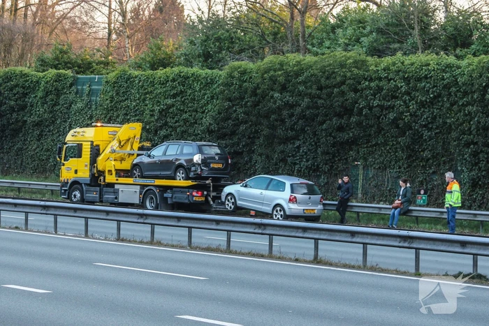 Vijf auto's betrokken bij ongeval op snelweg