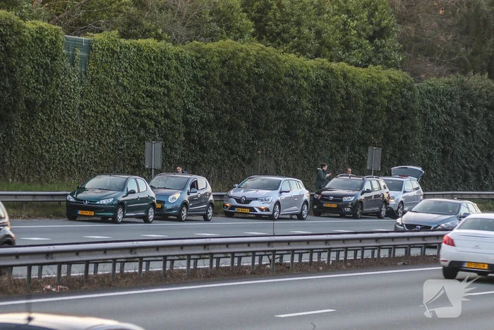 Vijf auto's betrokken bij ongeval op snelweg