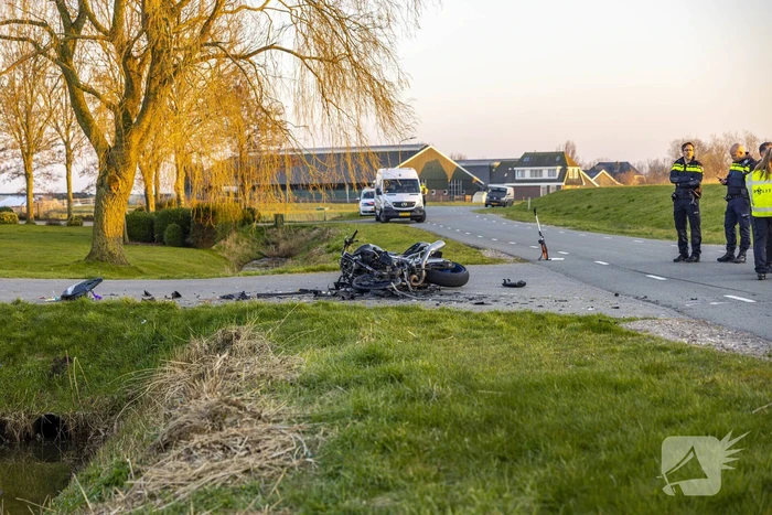 Motorrijder overleden na ernstig ongeval