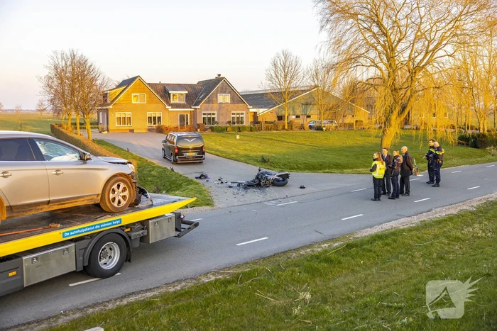 Motorrijder overleden na ernstig ongeval