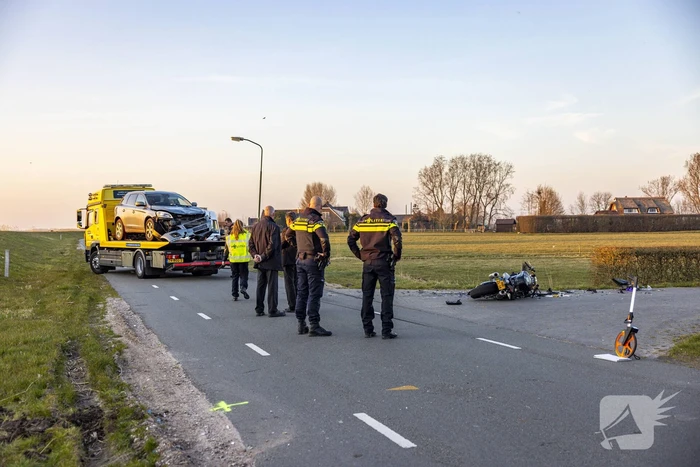 Motorrijder overleden na ernstig ongeval