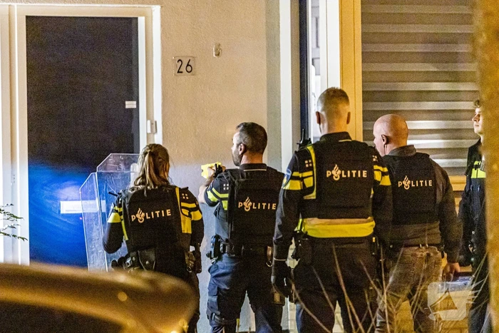 Aanhouding na melding van steekincident