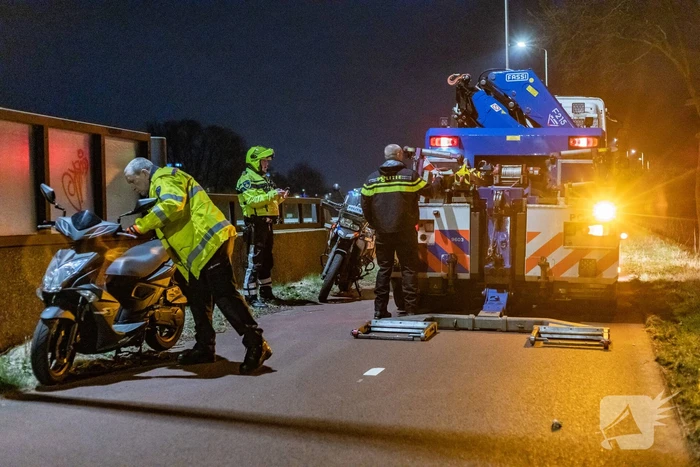 Politie treft gestolen scooter aan