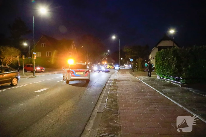 Motorrijder gewond bij botsing met auto